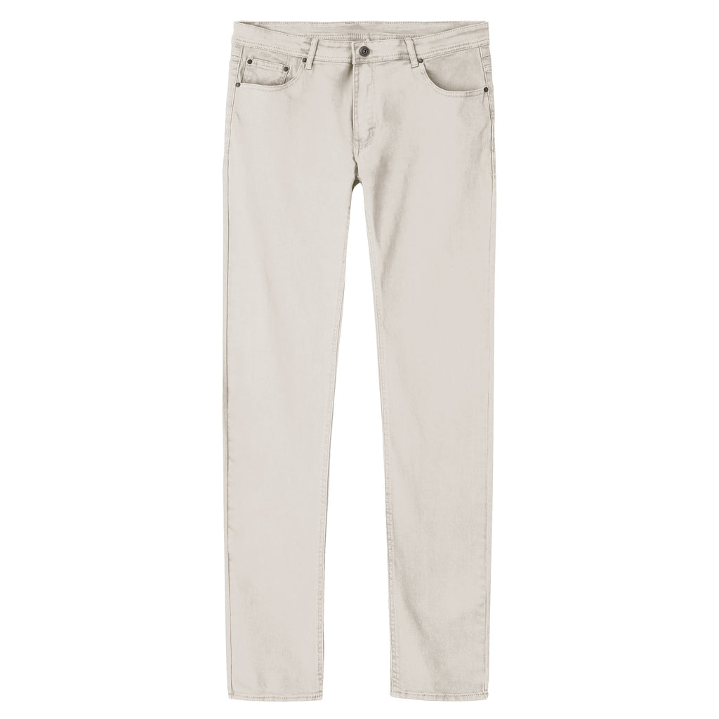 MENS SKINNY FIT COLOR JEANS - WHITE