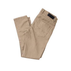 MENS SKINNY FIT COLOR JEANS - KHAKI
