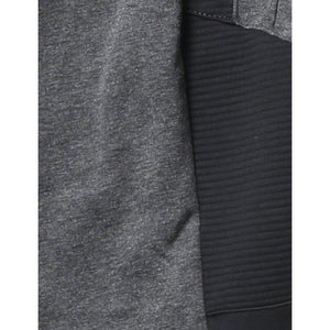 Mens Fleece Moto Biker Pants - Gray